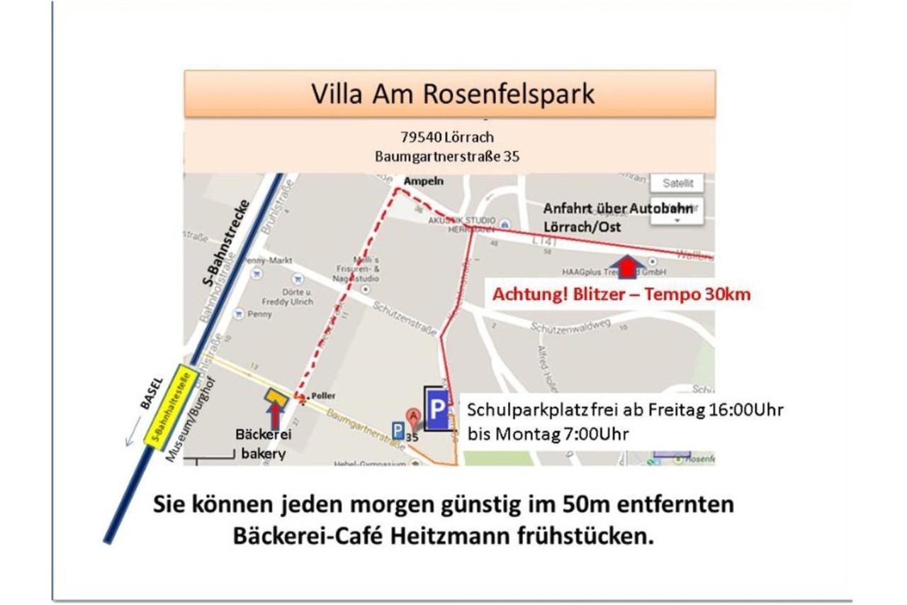 Villa Am Rosenfelspark เลอร์ราค ภายนอก รูปภาพ